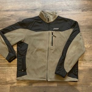 Spyder mens XXL fleece jacket